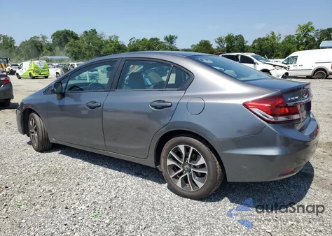 2013 Honda Civic Ex from USA, damaged, VIN 19XFB2F87DE252659